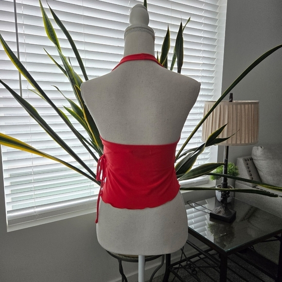 SILENCE + NOISE wrap halter top. Size Medium. New without tags. - Picture 3 of 7